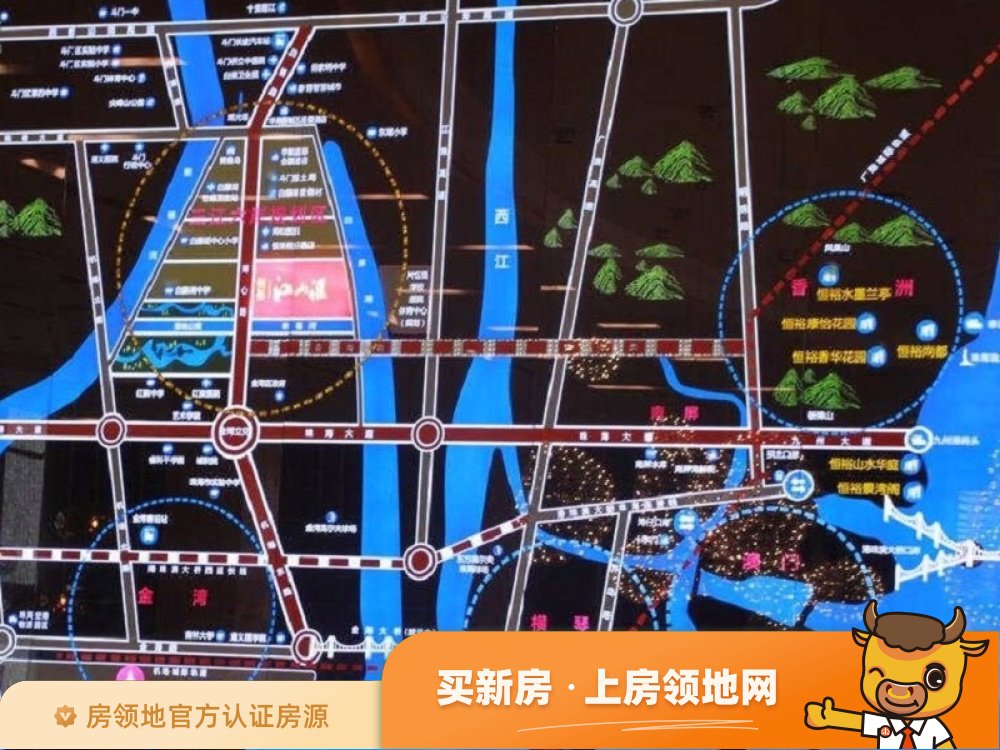 恒裕江山汇位置交通图8