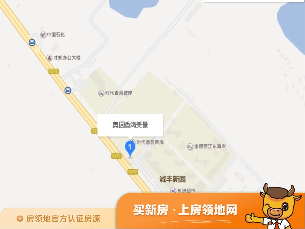 奥园香海美景位置交通图46