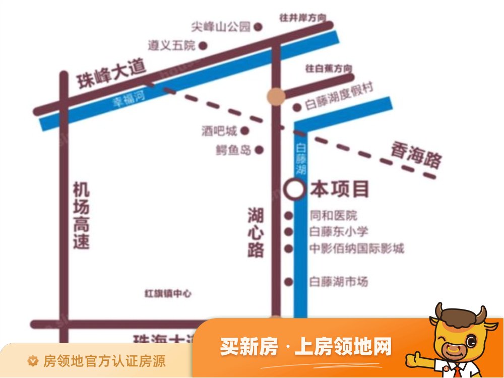 奥园香海美景位置交通图3
