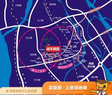 中国锦园别墅位置交通图1