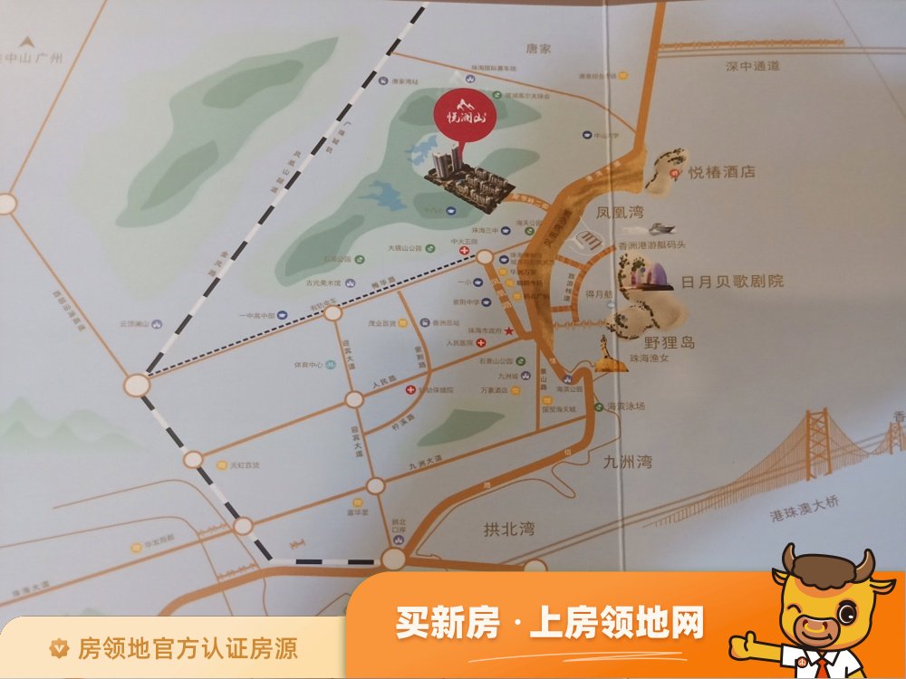 悦澜山位置交通图28