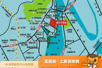 晓江川雅园位置交通图1