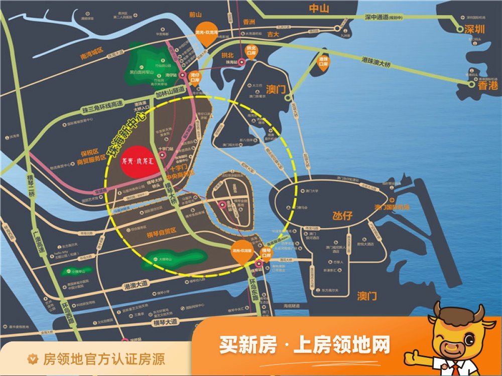龙光玖龙汇位置交通图3