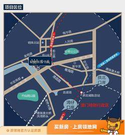 中海环宇城二期位置交通图1