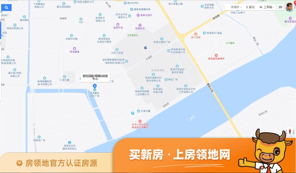 碧桂园臻湾国际位置交通图1