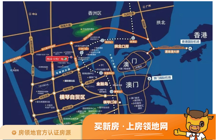 奥园天悦广场位置交通图3