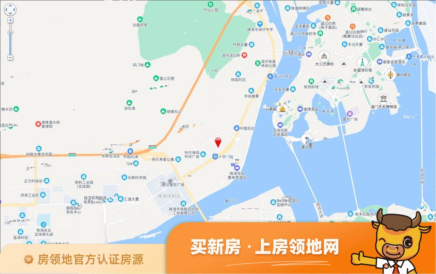 华发四季峰景位置交通图32