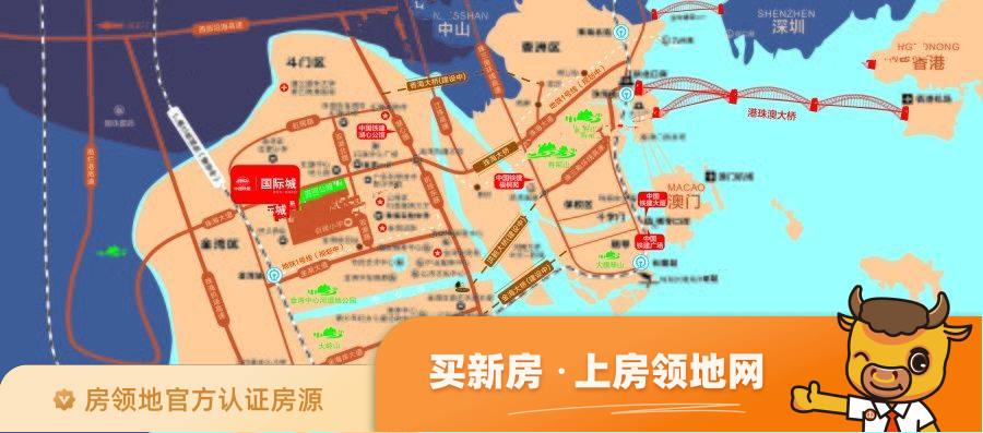 中国铁建国际城位置交通图4