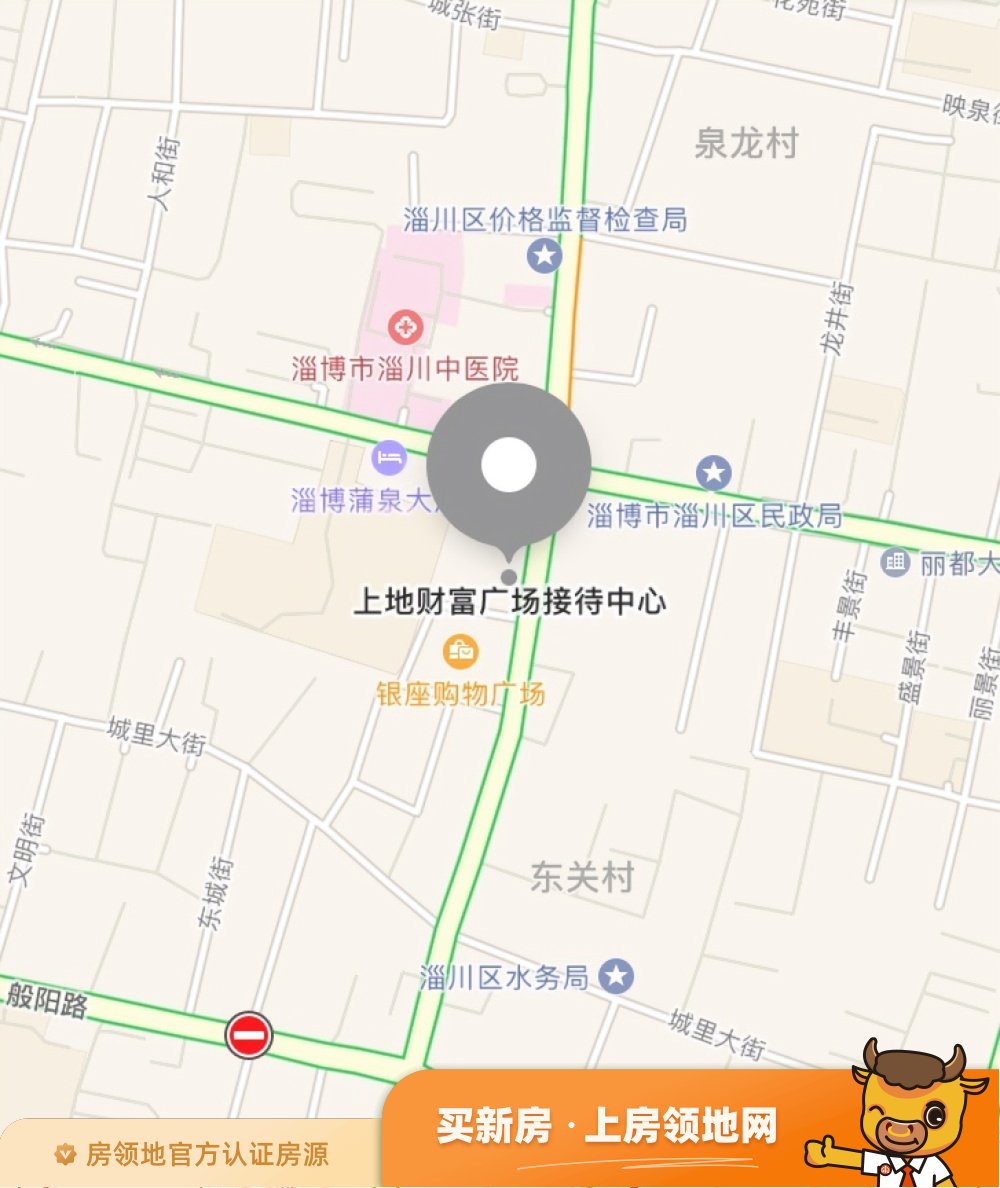 上地财富广场位置交通图2