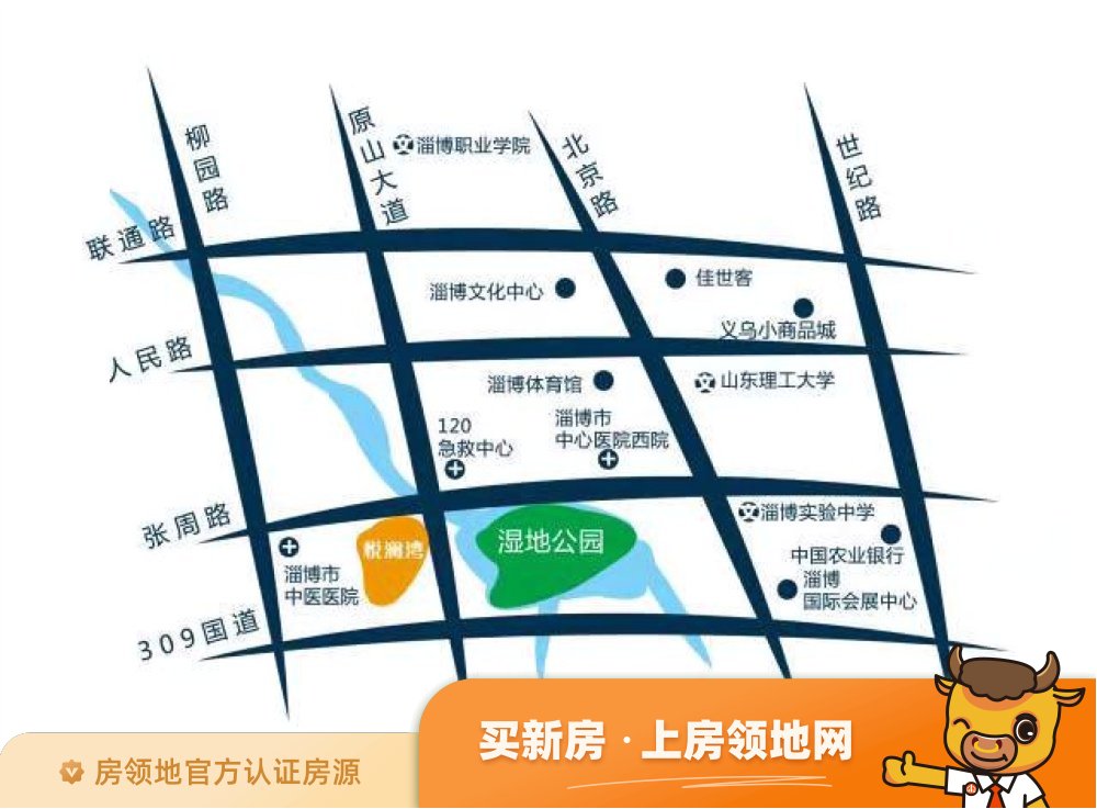 悦澜湾位置交通图1