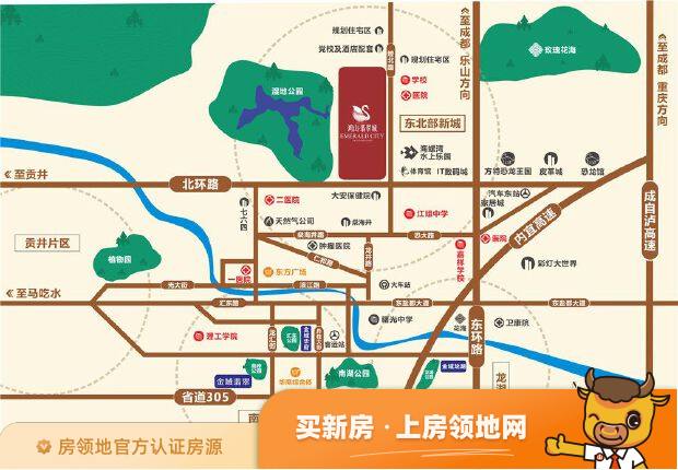 鸿山翡翠城规划图2