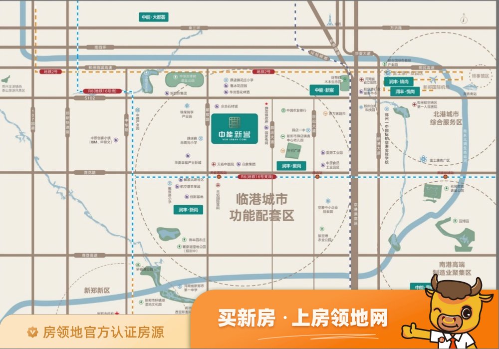 中能新誉商铺位置交通图2