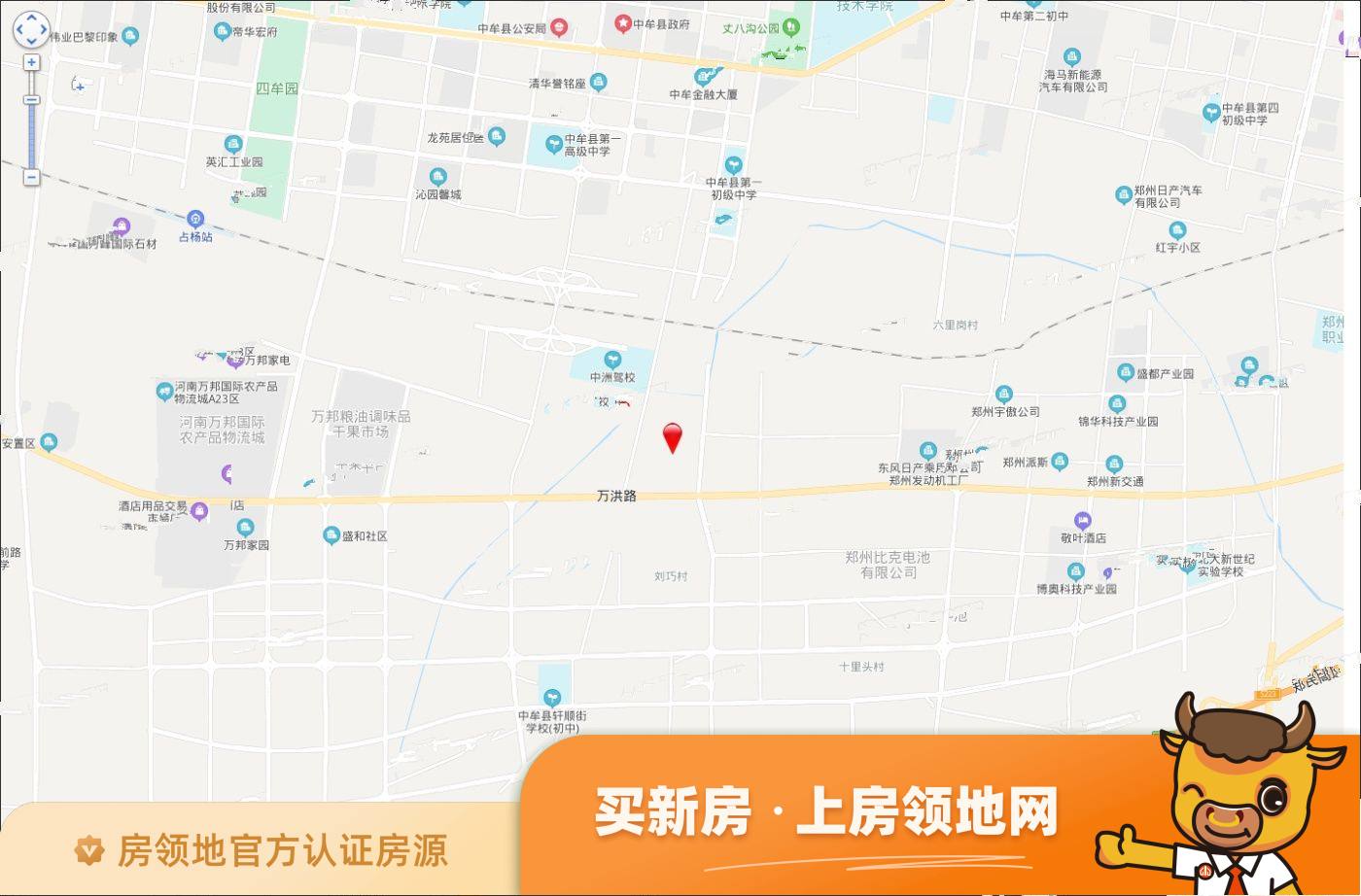 郑东镜庐位置交通图26
