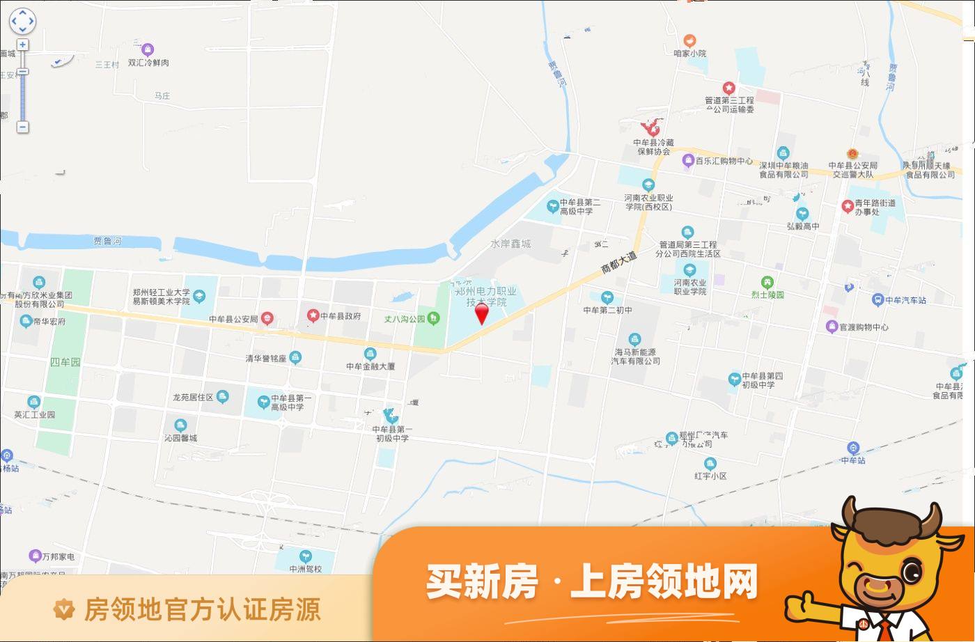 中昂玉棠府位置交通图3