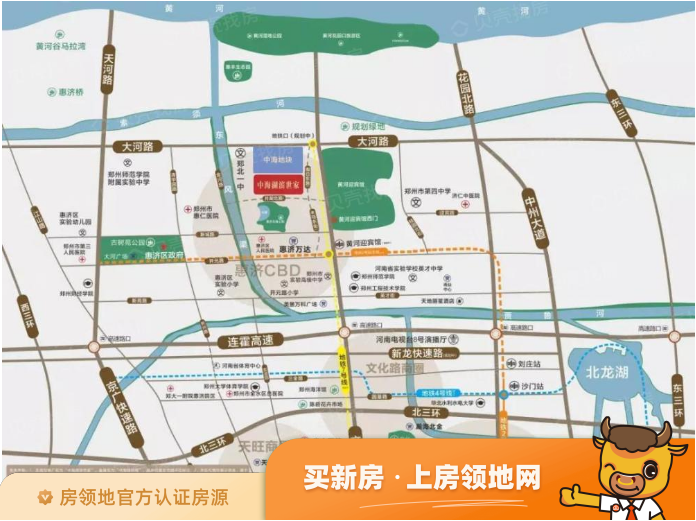 中海湖滨YOU+位置交通图1