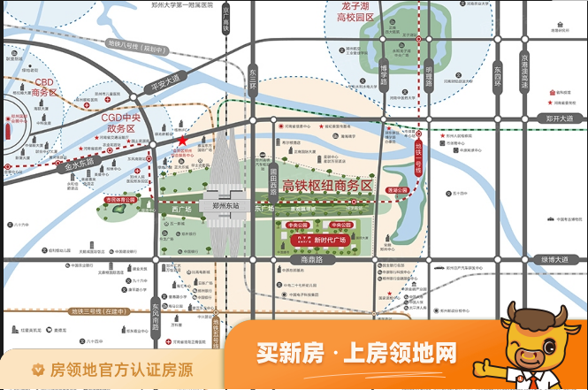 华润新时代广场公寓位置交通图1