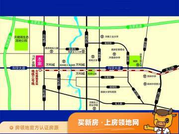 九洲汇智广场位置交通图1