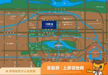 伟业龙湖上城位置交通图3