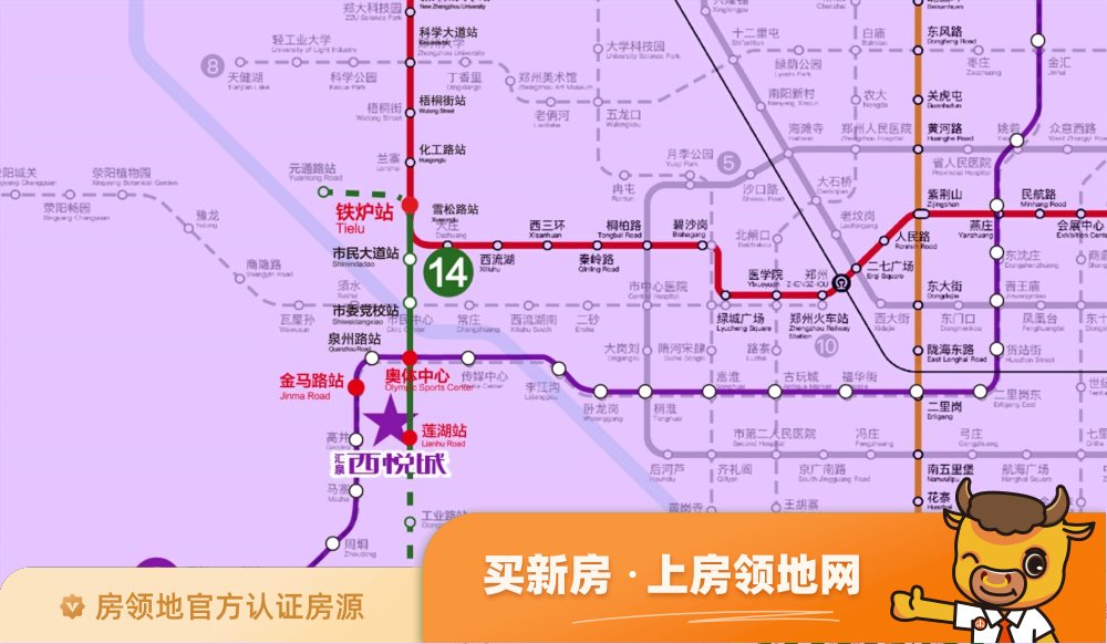 汇泉西悦城位置交通图11