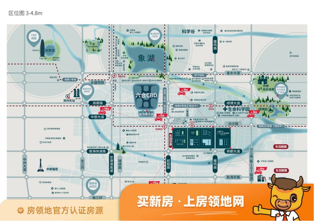 东润城位置交通图4