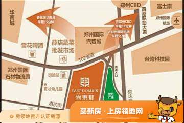 磊鑫尚东郡位置交通图1
