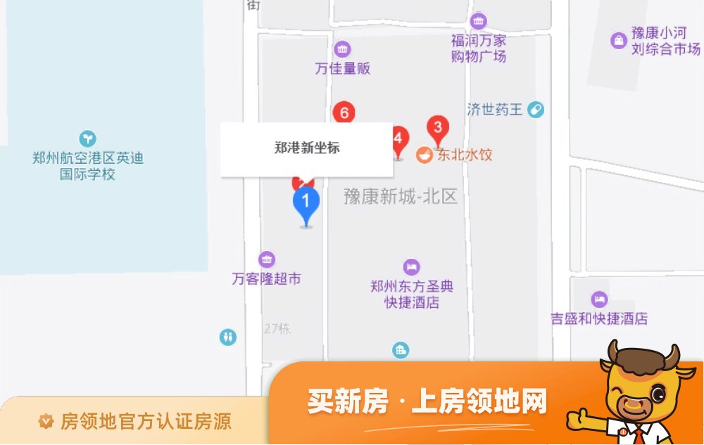 郑港新坐标位置交通图1