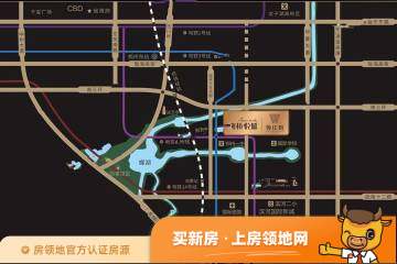 康桥悦城领仕馆位置交通图1