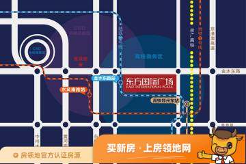 雅宝东方国际广场位置交通图3