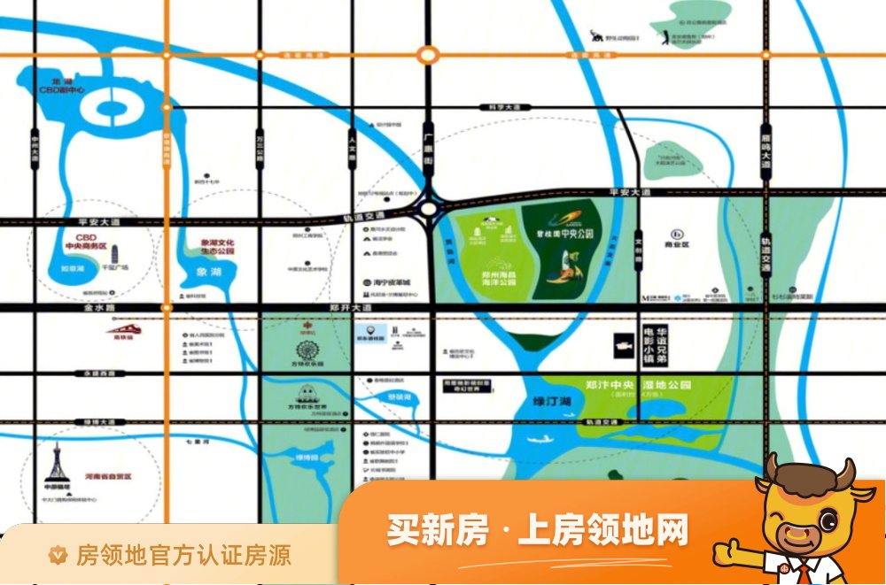 碧桂园中央公园位置交通图4