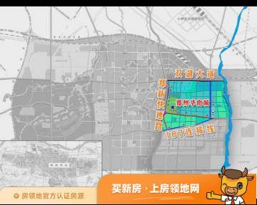 郑州华南城位置交通图9
