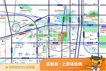 宝能郑州中心位置交通图3