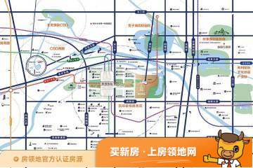 宝能郑州中心位置交通图43