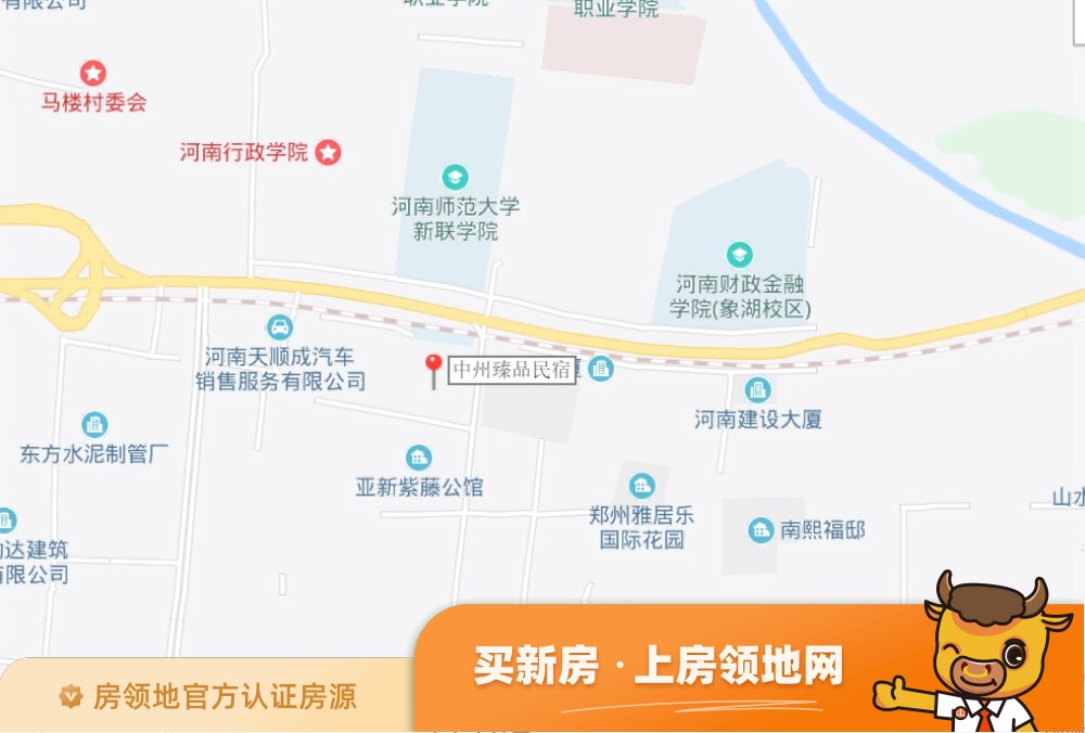 中州臻品民宿位置交通图29