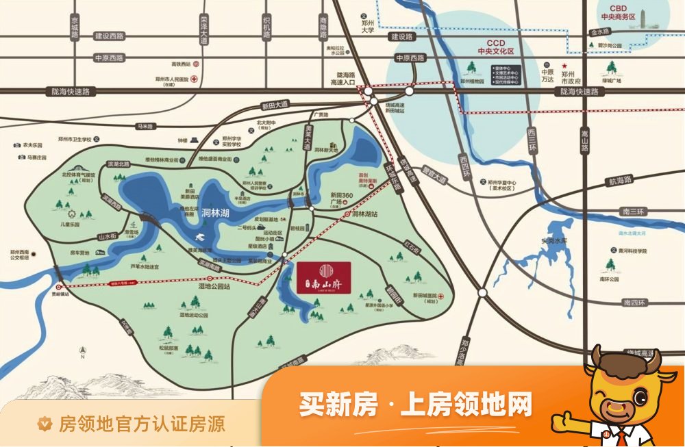 福晟南山府位置交通图25