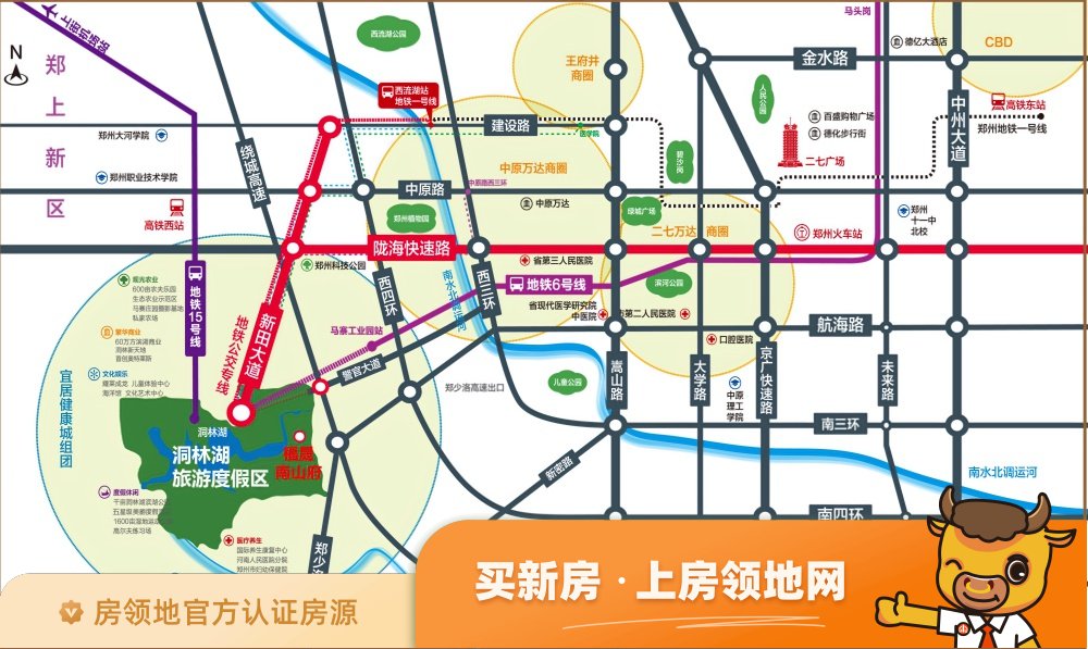 福晟南山府位置交通图24