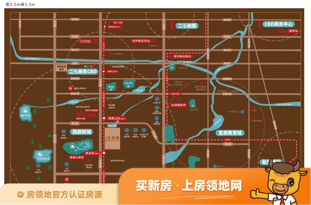 城南正荣府位置交通图21