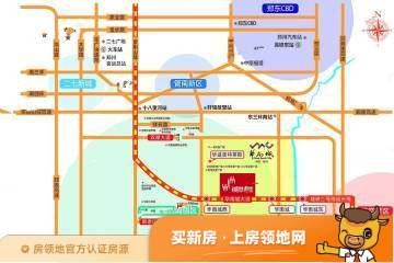 华南城盛世广场位置交通图1