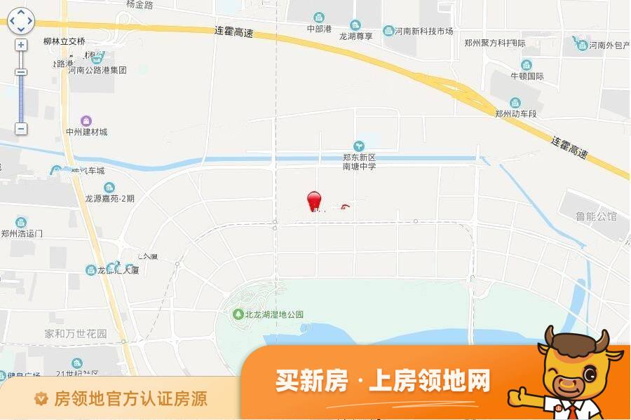 清华附中启迪郑东科技城位置交通图1