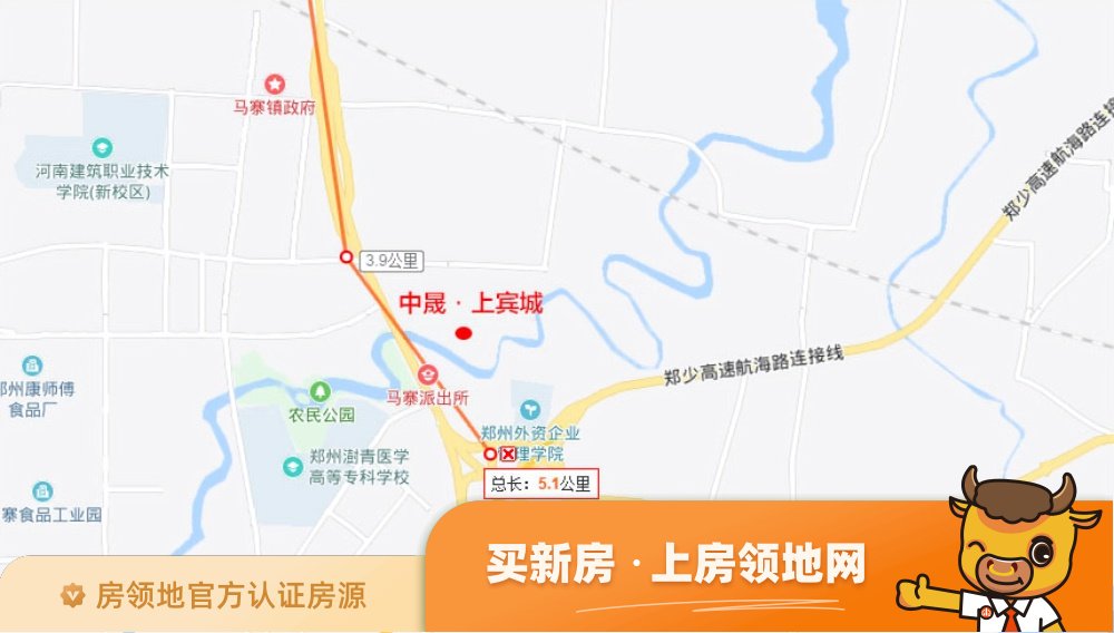 中晟上宾城位置交通图4