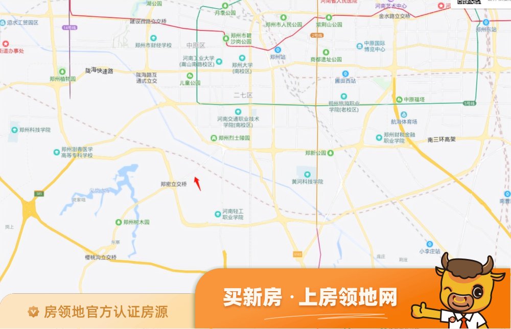 郑州华侨城位置交通图3
