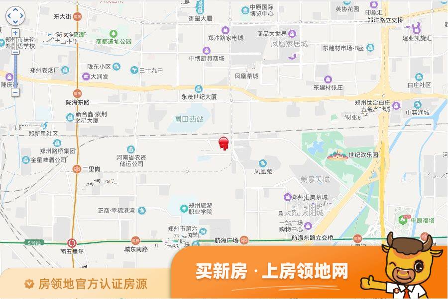 中博城珑誉园位置交通图3