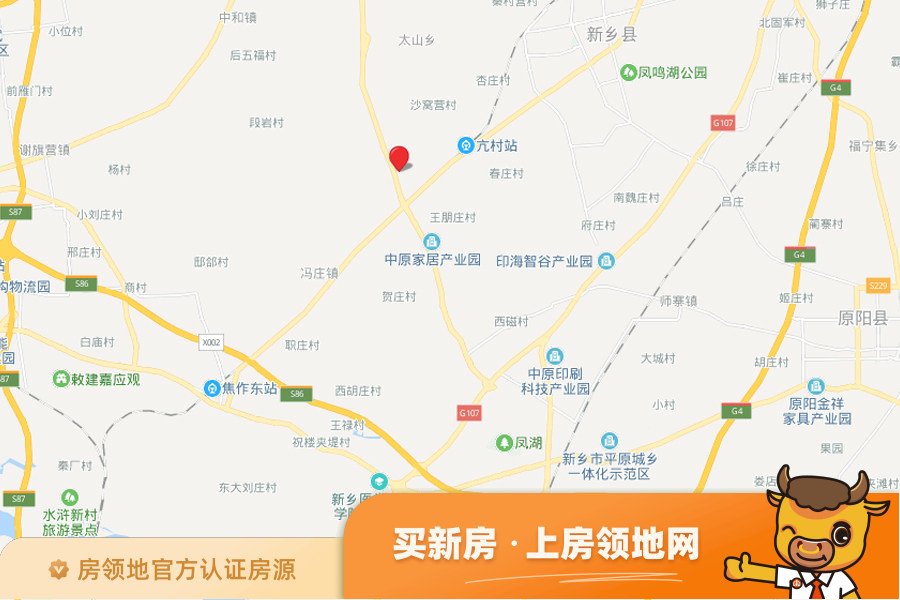 福禄锦绣新城位置交通图1
