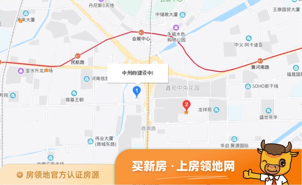 中州府位置交通图5
