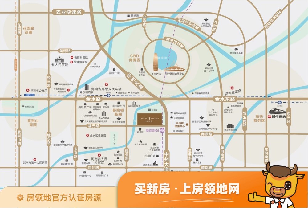中州府位置交通图4