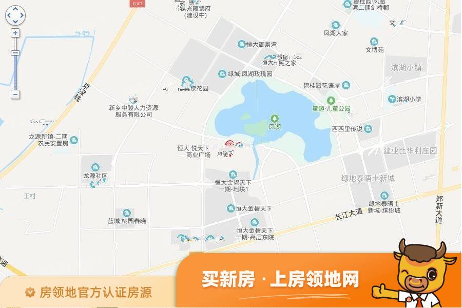 郑州恒大御湖天下位置交通图35