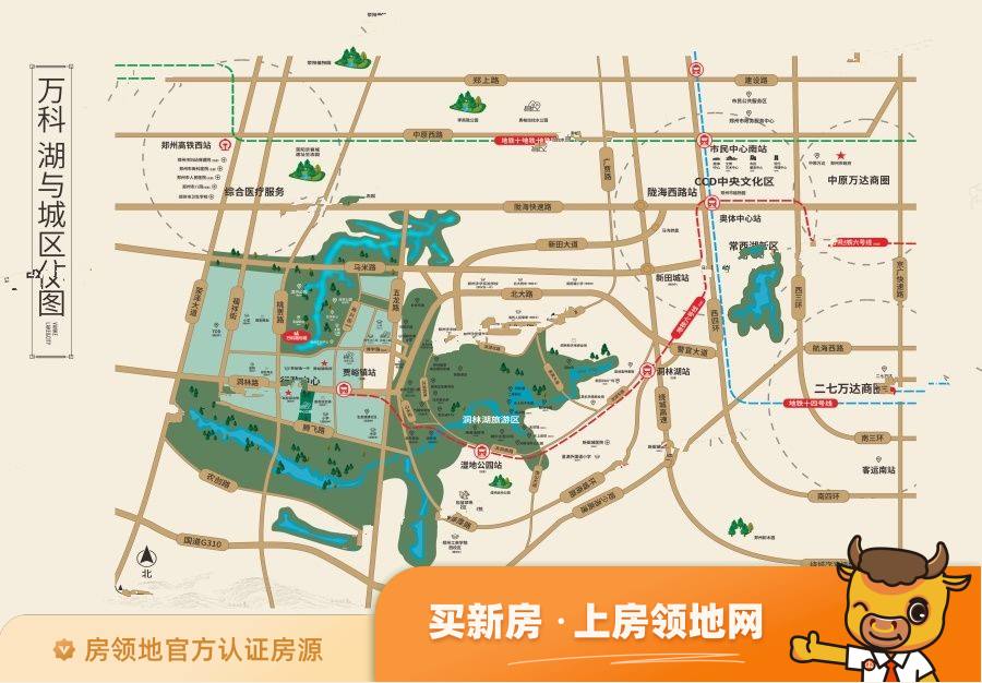 万科新田湖与城规划图34
