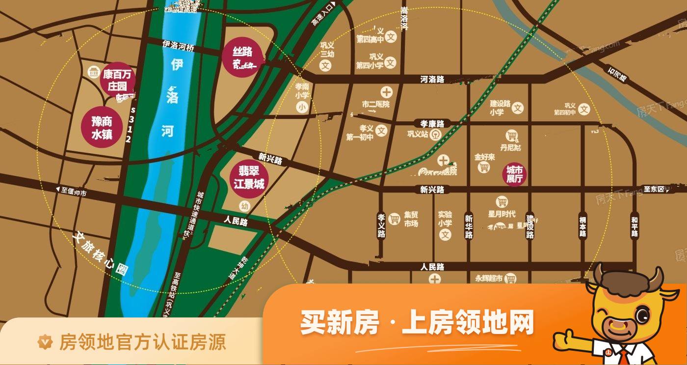 翡翠江景城位置交通图18