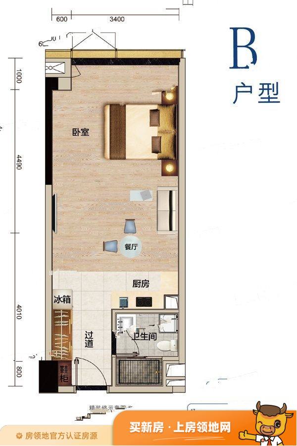 华侨城欢乐海岸PLUS蓝岸公寓户型图0室0厅0卫