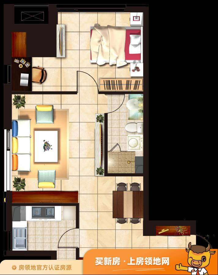 永泰国际商务公寓户型图