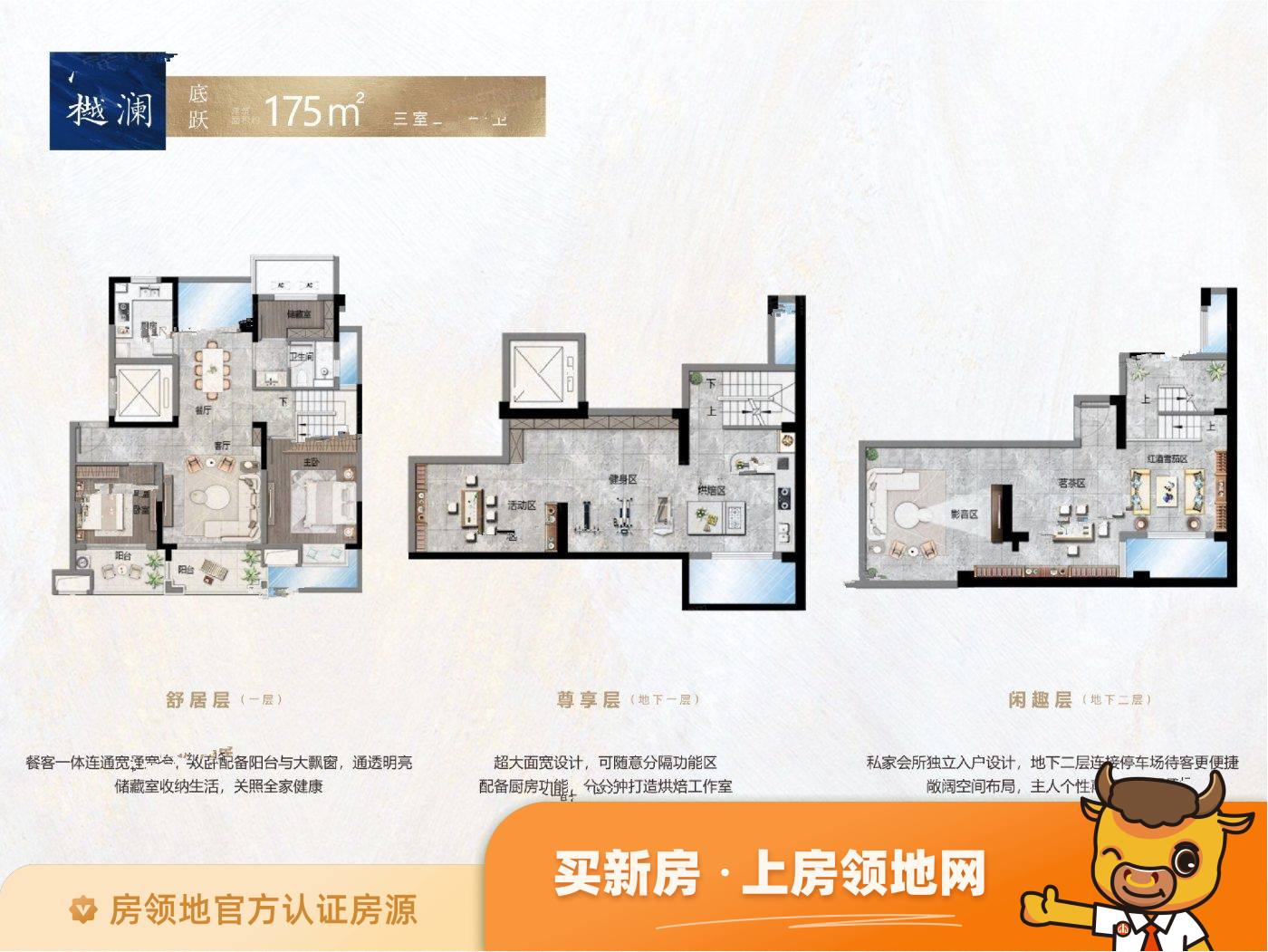 北京城建西华龙樾户型图3室2厅1卫